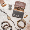 Scout Curated Wears Scout Curated Wears - Stone Wrap Bracelet/Necklace - Tourmaline - Stone Of Healing available at The Good Life Boutique