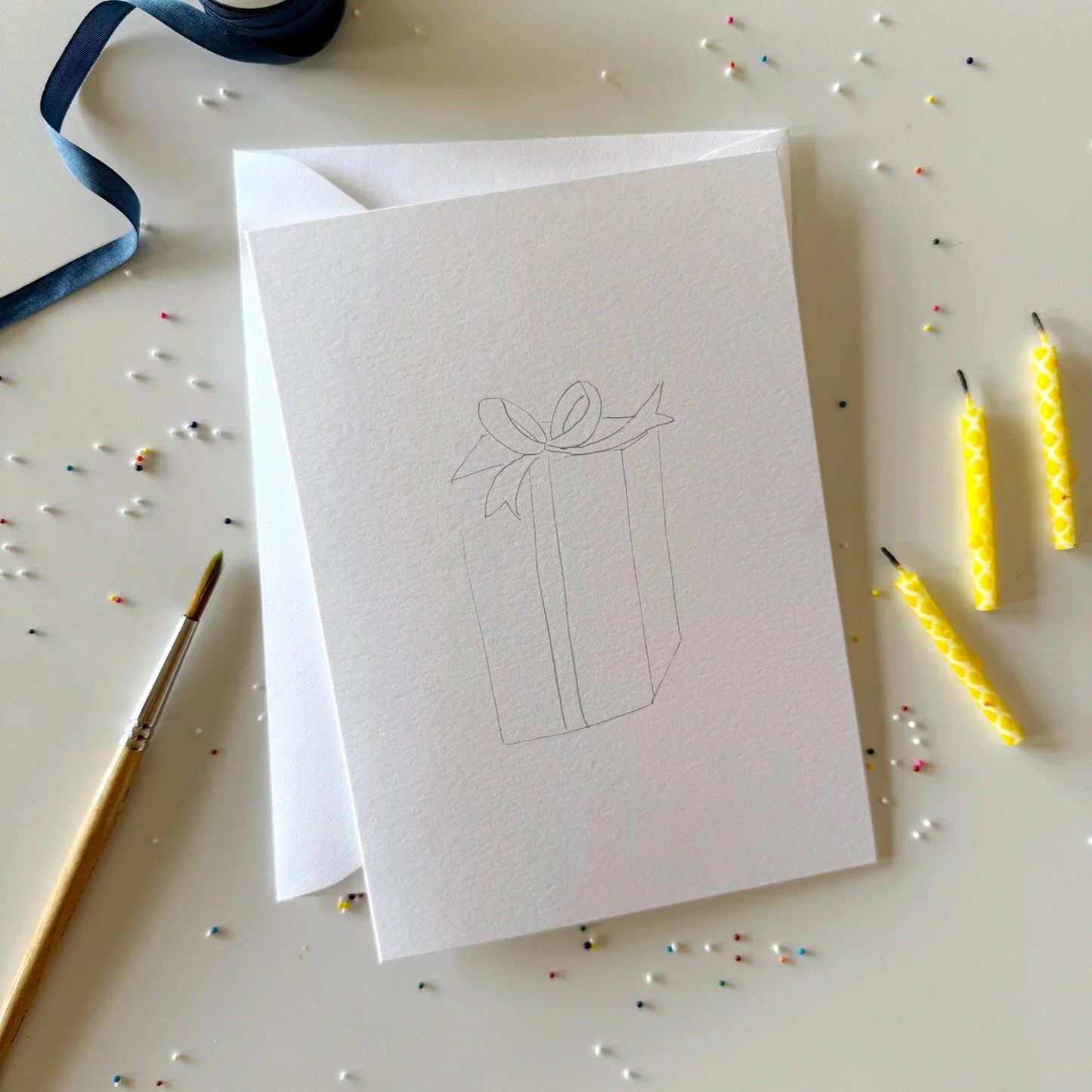 Emily Lex Studio Celebrate Paintable Watercolor Notecard Set available at The Good Life Boutique
