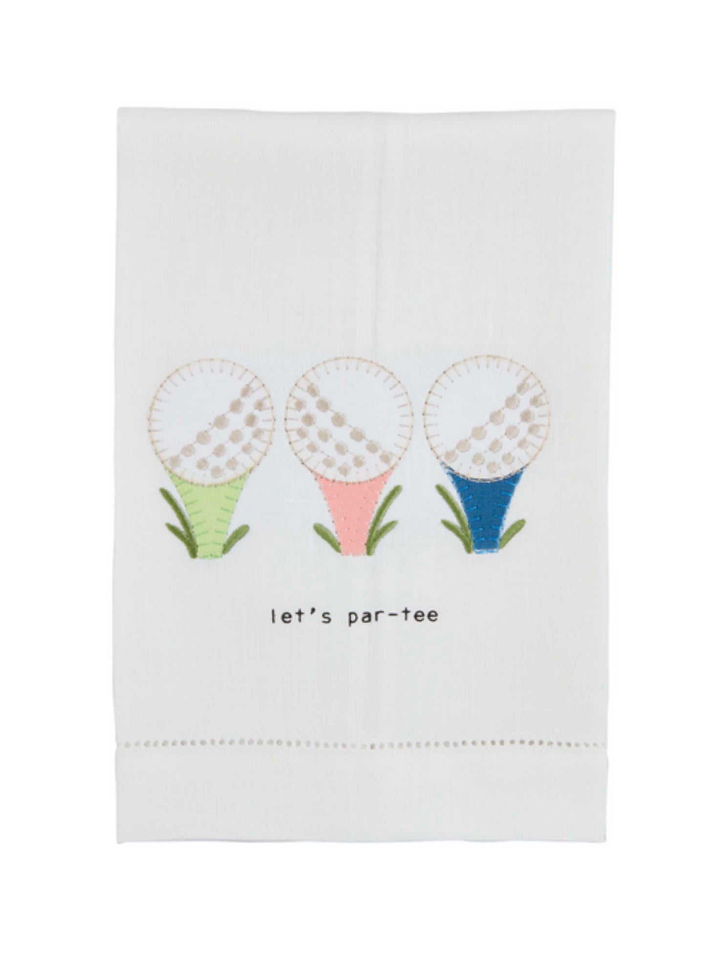 Mud Pie Golf Ball Towel available at The Good Life Boutique