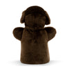 Demdaco Chocolate Lab Puppet available at The Good Life Boutique