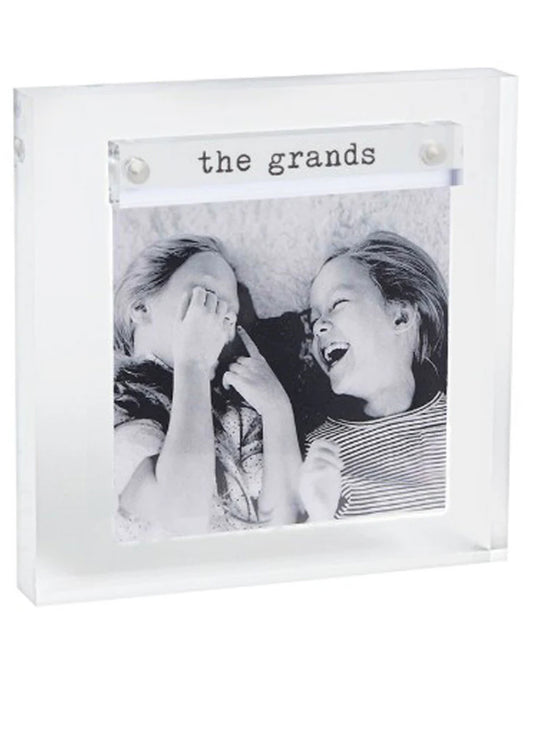 Mud Pie Mini Acrylic Grands Frame available at The Good Life Boutique