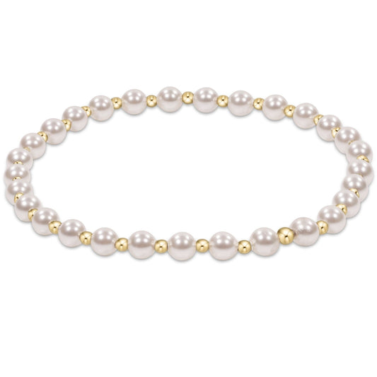 enewton design Enewton - Grateful Pearl 4mm Bracelet available at The Good Life Boutique