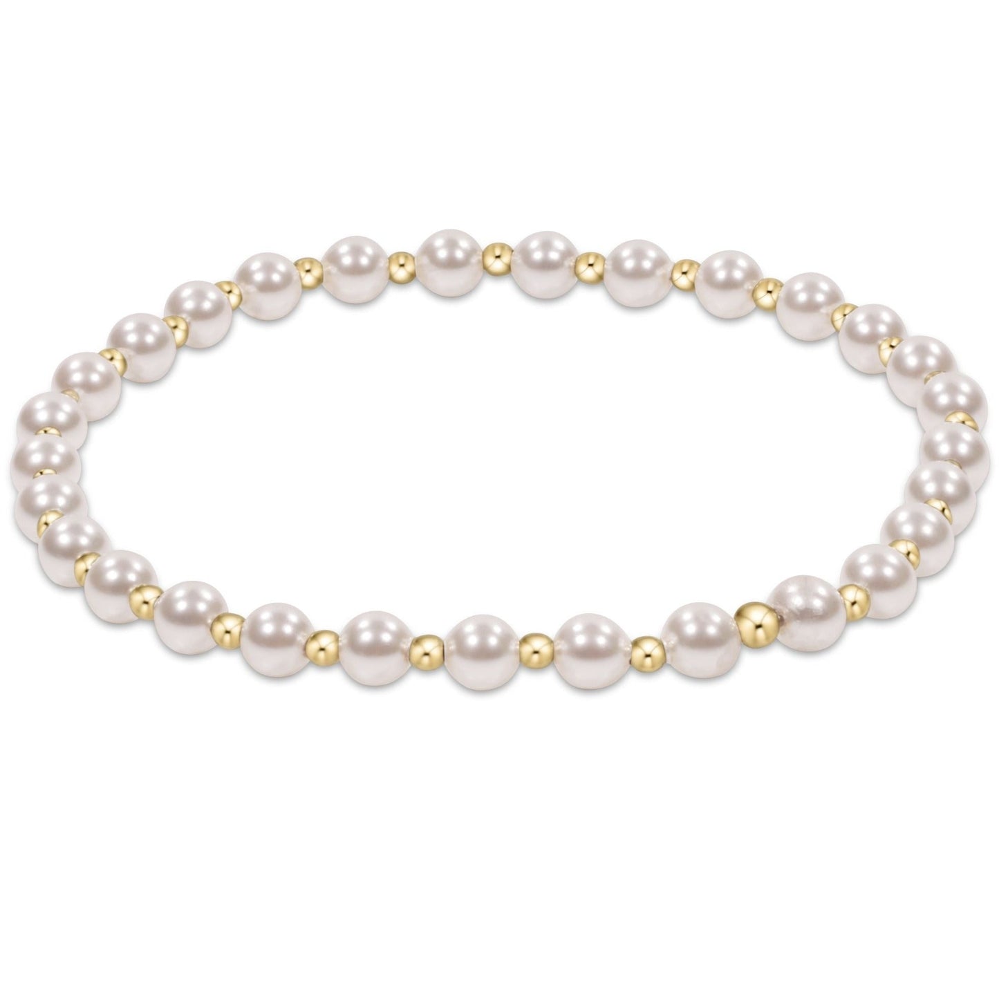 enewton design Enewton - Grateful Pearl 4mm Bracelet available at The Good Life Boutique
