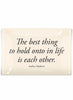 BEN'S GARDEN The Best Thing To Hold Decoupage Glass Tray 4" x 6" available at The Good Life Boutique