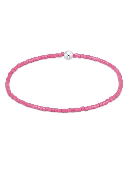 enewton design Enewton - Hope Classic Sterling Bracelet - Bubblegum available at The Good Life Boutique