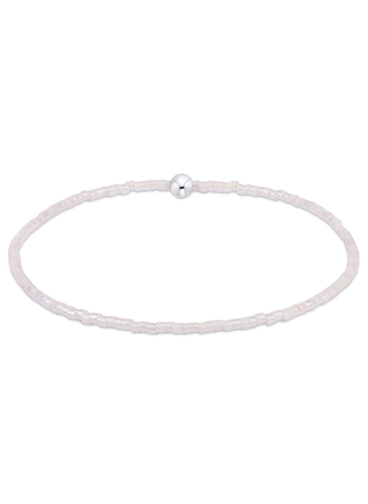 enewton design Enewton - Hope Classic Sterling Bracelet - Silky White available at The Good Life Boutique