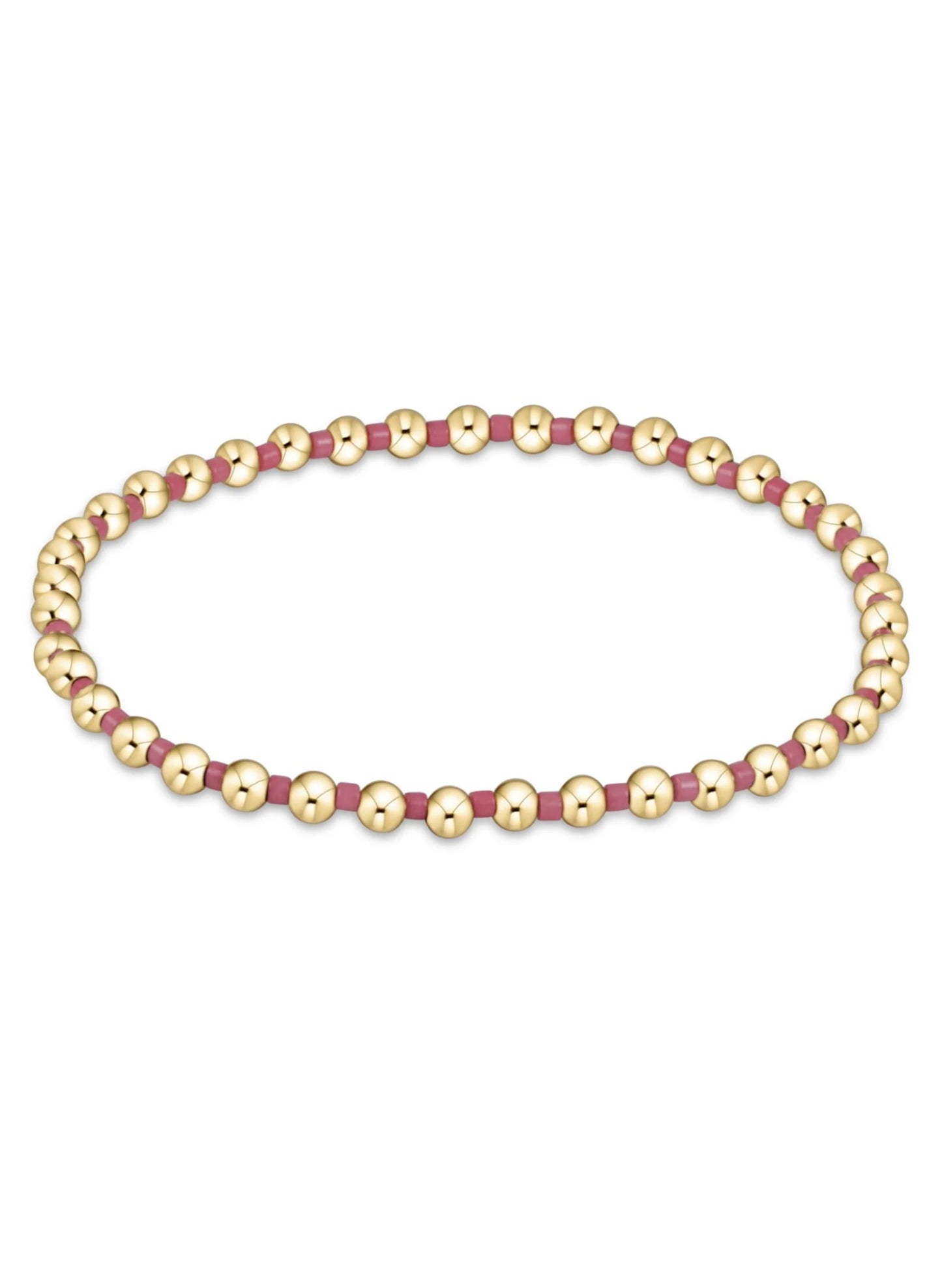 enewton design Enewton - Hope Grateful Bracelet - Bright Pink available at The Good Life Boutique
