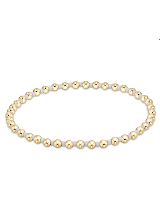 enewton design Enewton - Hope Grateful Bracelet - White available at The Good Life Boutique
