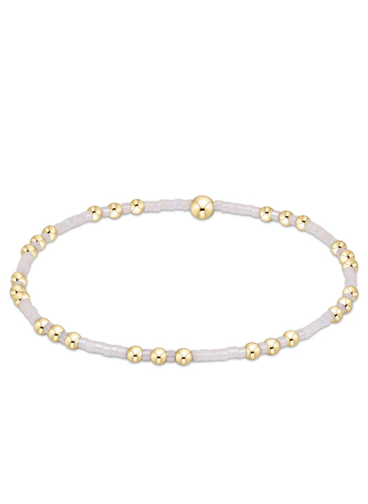 enewton design Enewton - Hope Joy Bracelet - Silky White available at The Good Life Boutique