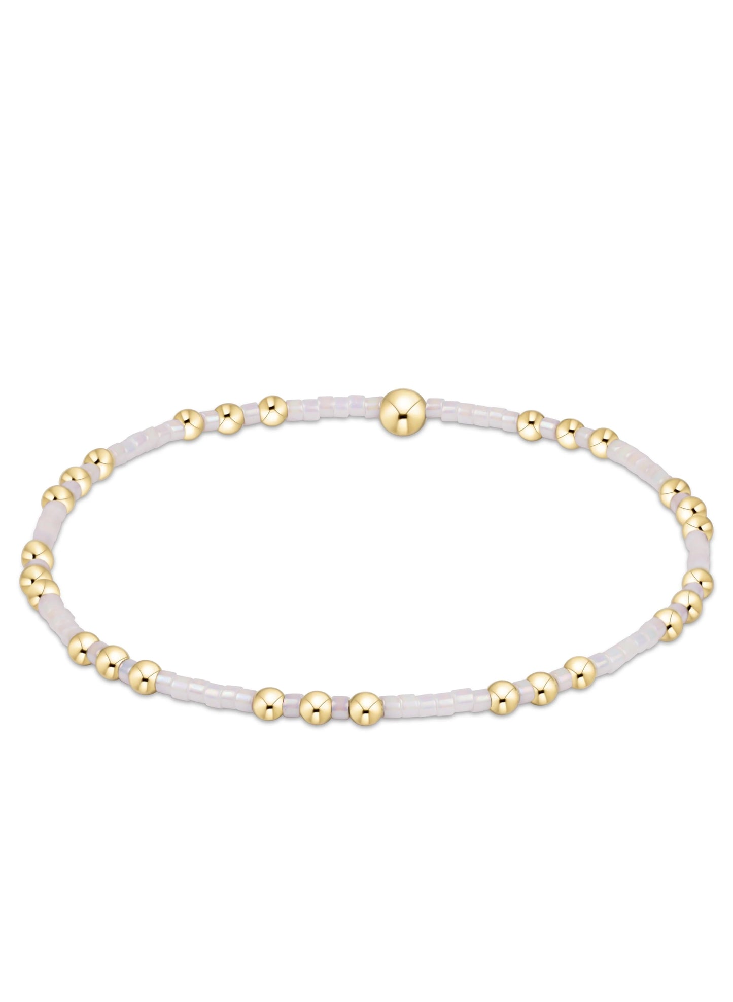 enewton design Enewton - Hope Joy Bracelet - Silky White available at The Good Life Boutique