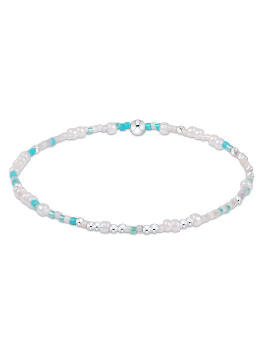enewton design Enewton - Hope Unwritten Sterling Bracelet - Turq It Real Good available at The Good Life Boutique