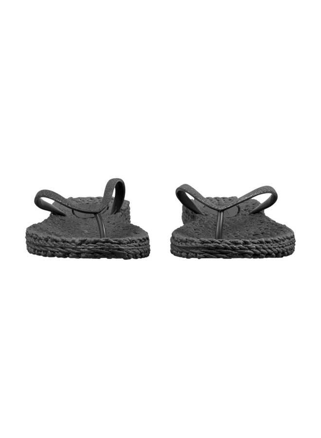 Lines of Denmark Ilse Jacobsen - Cheerful Flip-flops - Black available at The Good Life Boutique