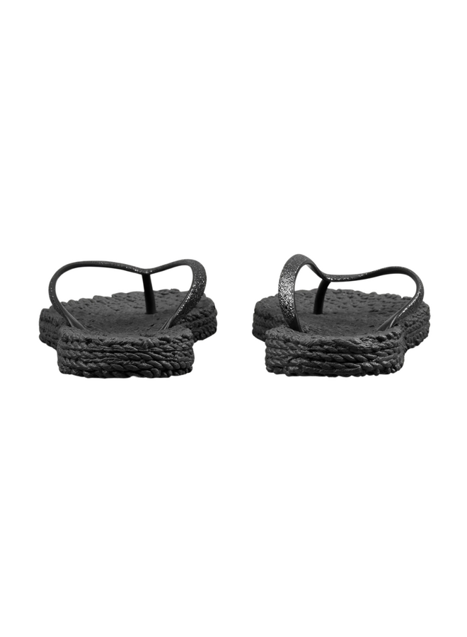 Lines of Denmark Ilse Jacobsen - Cheerful Flip-flops - Black available at The Good Life Boutique