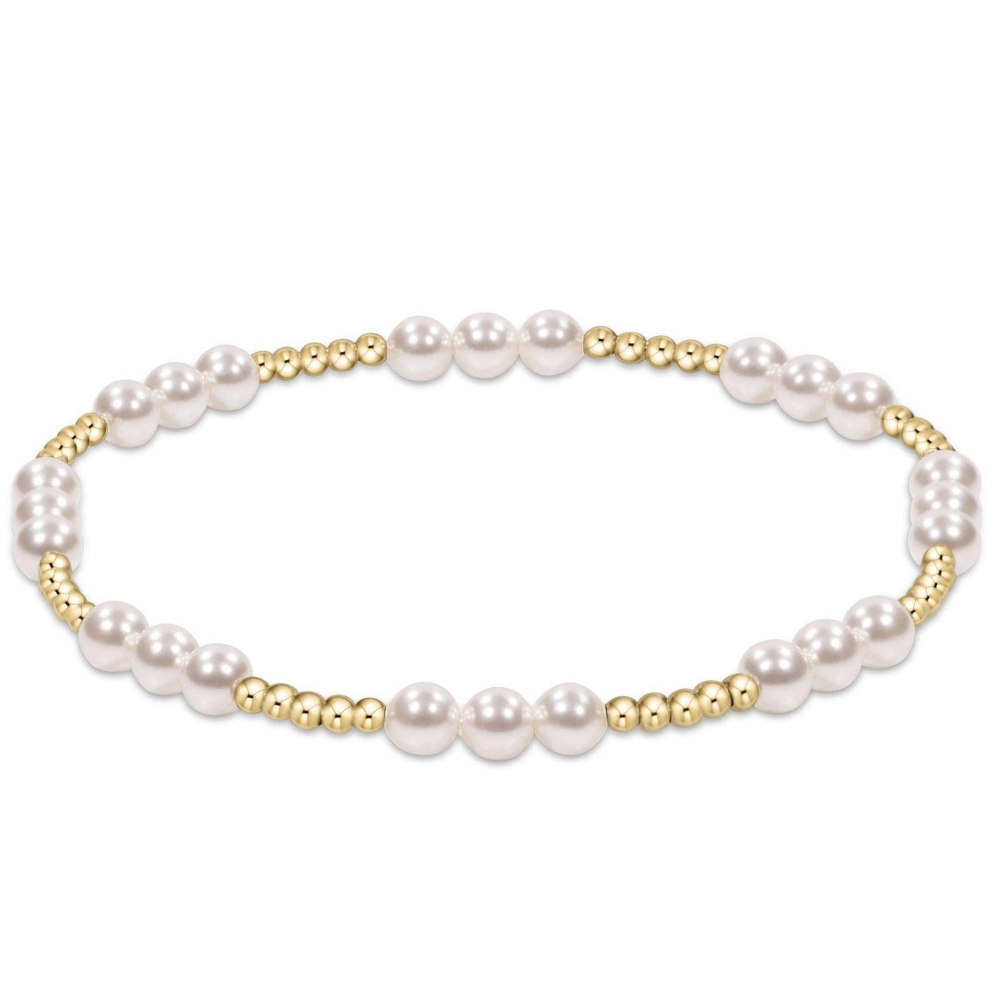 enewton design Enewton - Joy Pearl 4mm Bracelet available at The Good Life Boutique
