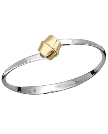 E.L. Designs (Formerly Ed Levin) - Love Knot - Bracelet Sterling Silver & 14K Gold Overlay Wrap
