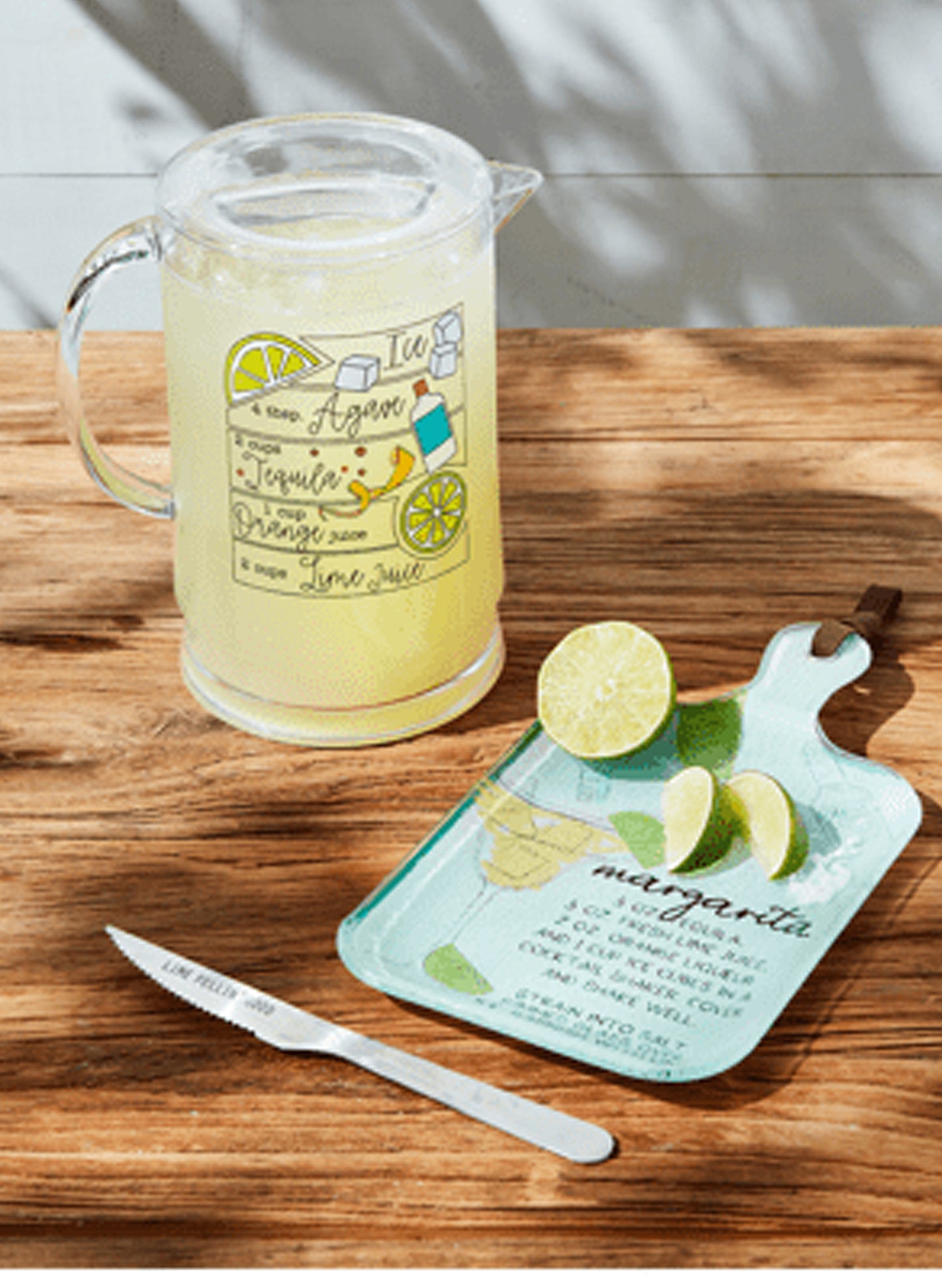 Mud Pie Acrylic Marg Pitcher available at The Good Life Boutique