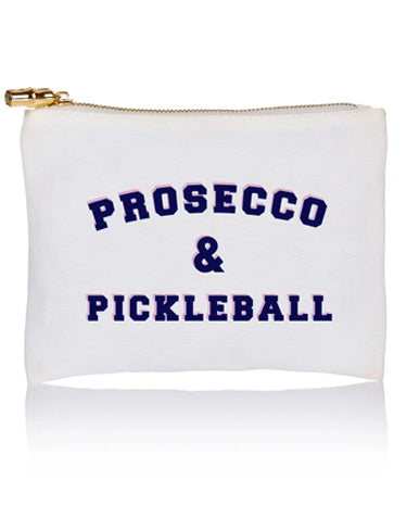 Toss Designs Carry All Zip Bag - Prosecco & PickleBall available at The Good Life Boutique