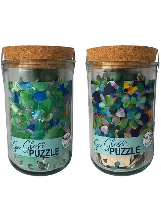 B McVan Designs Sea Glass Puzzle Assortment available at The Good Life Boutique