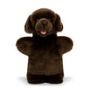 Demdaco Chocolate Lab Puppet available at The Good Life Boutique