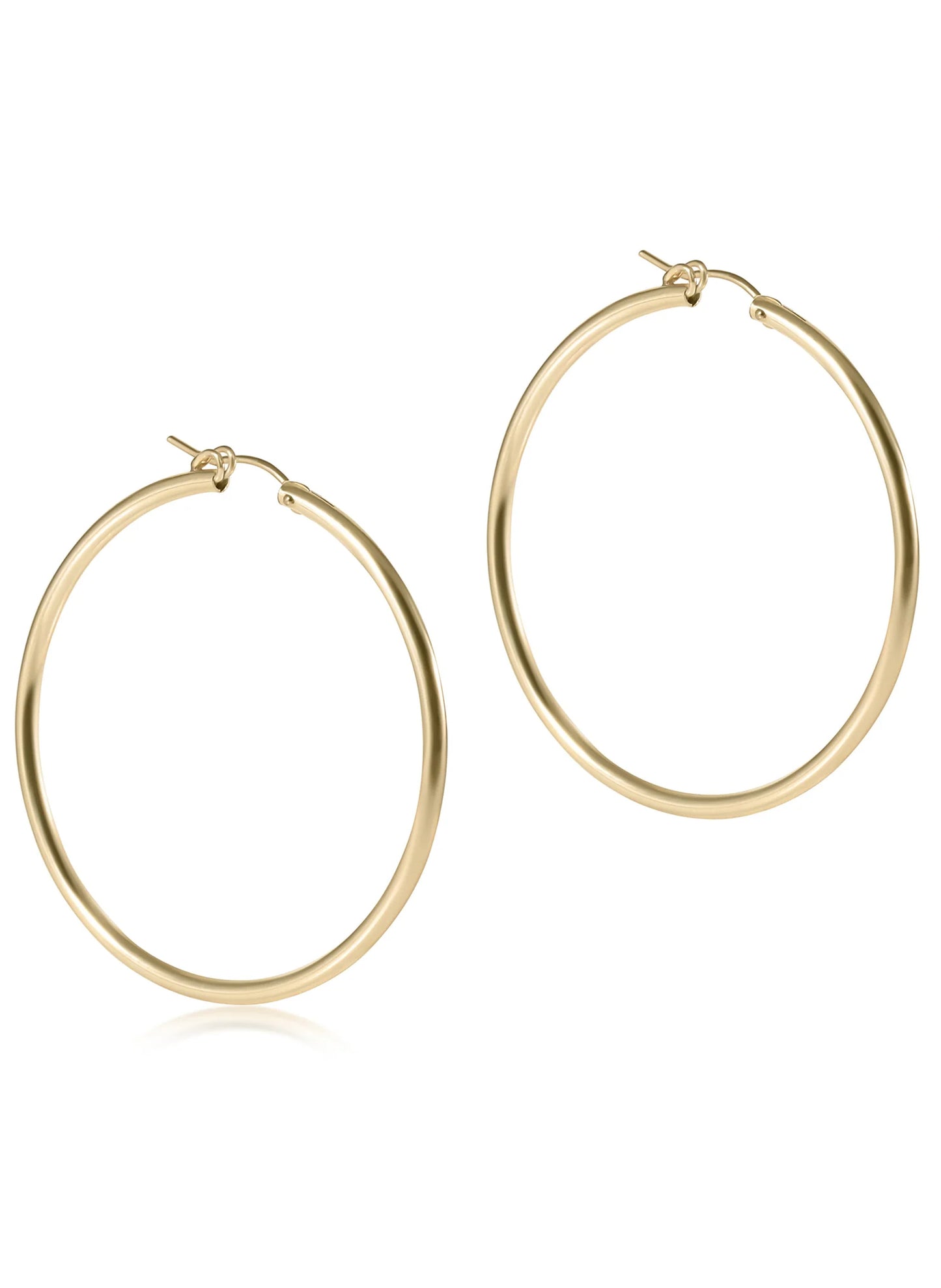 Enewton - Round Gold 2" Hoop - Smooth