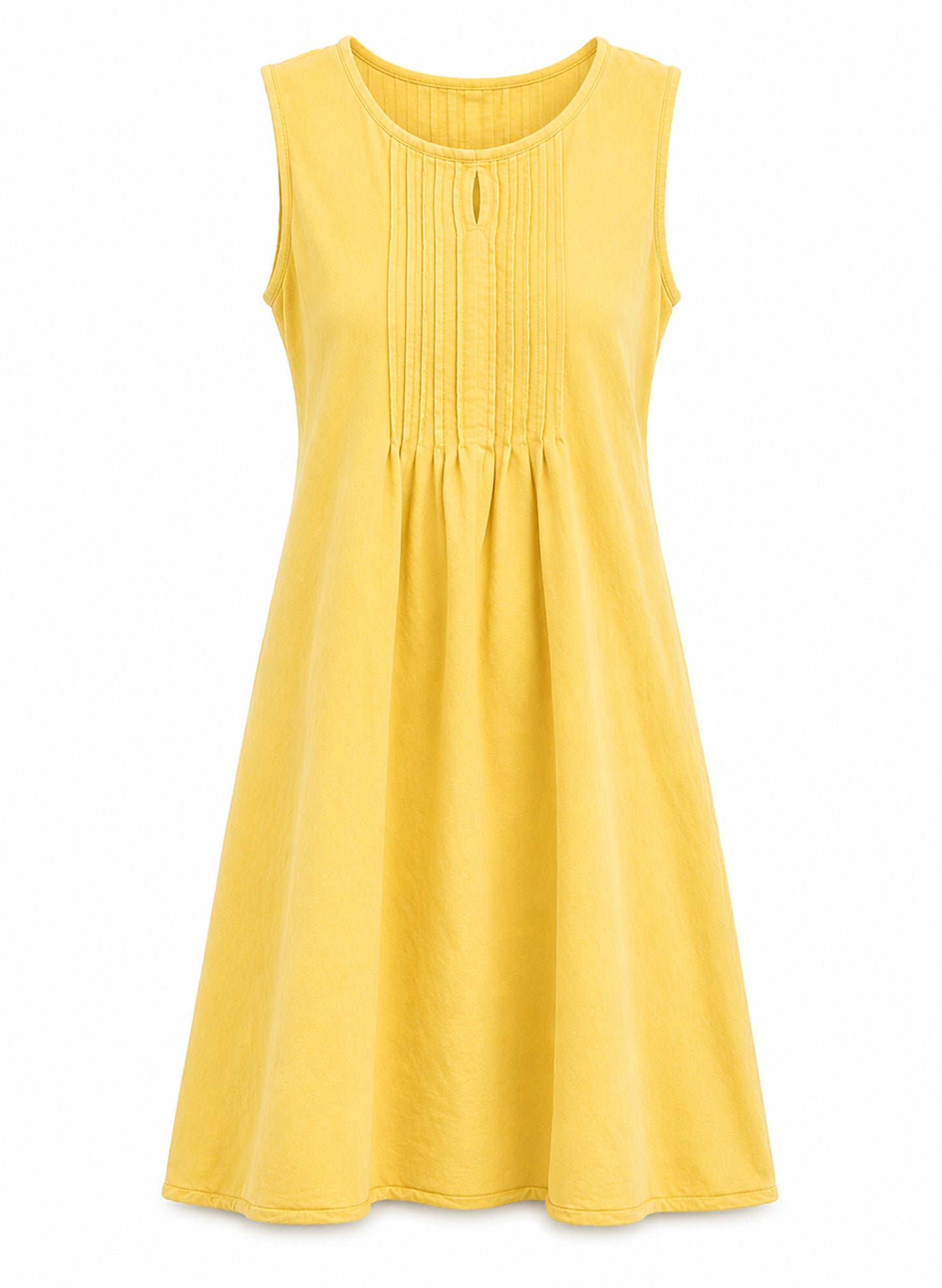 Sleeveless Dress - Yellow