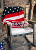 USA Hook Wool Pillow