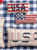 USA Hook Wool Pillow