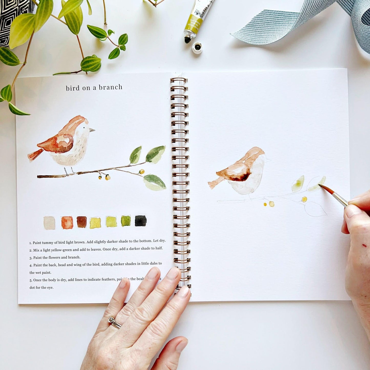 Emily Lex Studio Animals Watercolor Workbook available at The Good Life Boutique
