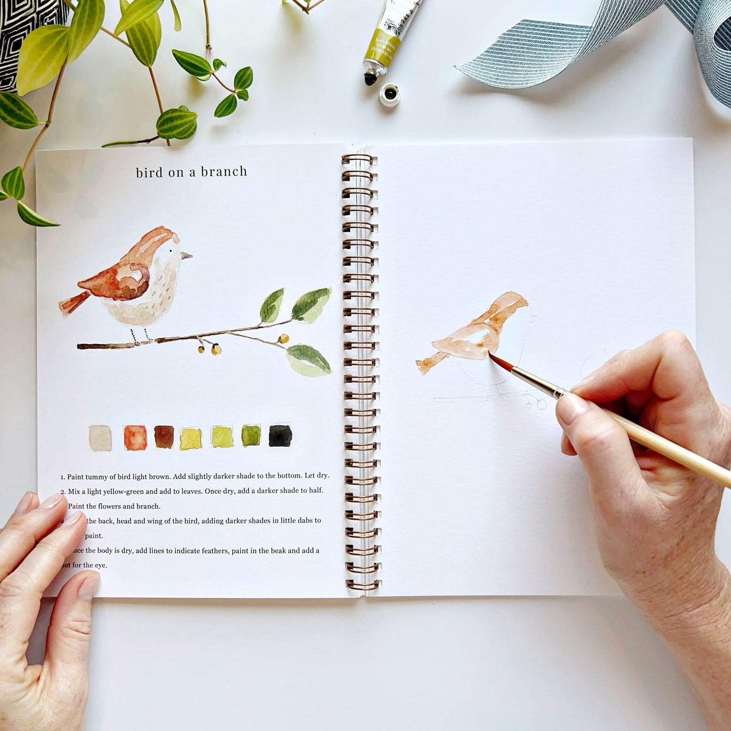 Emily Lex Studio Animals Watercolor Workbook available at The Good Life Boutique