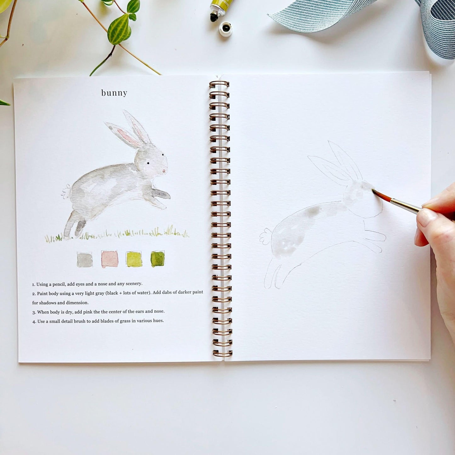 Emily Lex Studio Animals Watercolor Workbook available at The Good Life Boutique