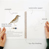 Emily Lex Studio Birds Watercolor Workbook available at The Good Life Boutique