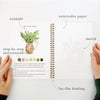 Emily Lex Studio Bouquets Watercolor Workbook available at The Good Life Boutique