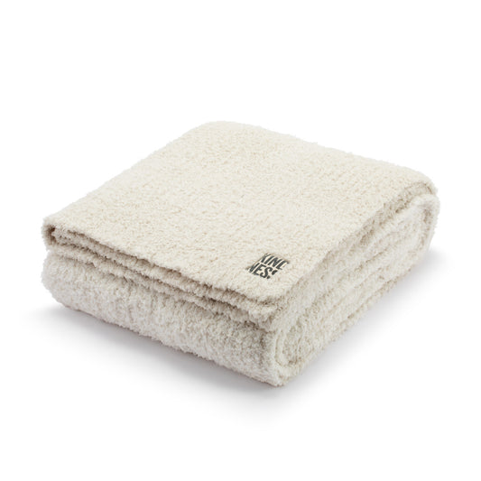 Demdaco Throw Blanket - Sand available at The Good Life Boutique