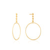 ANIA HAIE ANIA HAIE - Gold Spike Hoop Earrings available at The Good Life Boutique