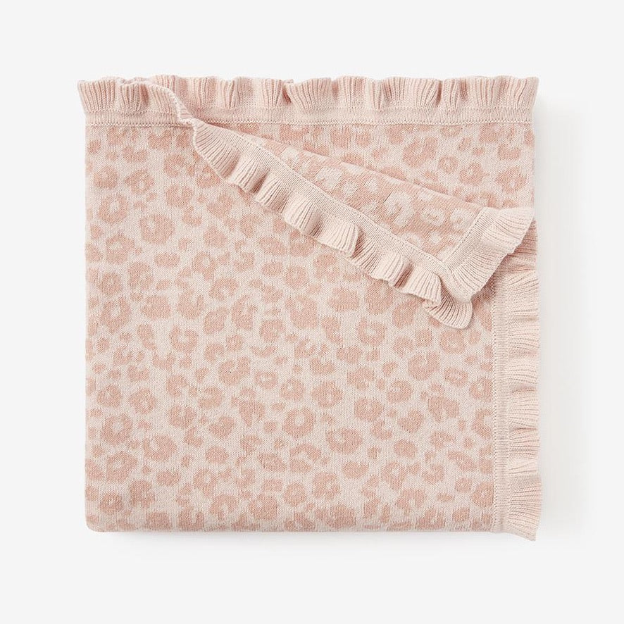 Elegant Baby Blanket - Leopard available at The Good Life Boutique