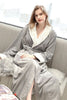 Miss Sparkling Soft Fluffy Robe  - Grey available at The Good Life Boutique