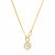 ANIA HAIE ANIA HAIE - Eclipse Emblem Gold Necklace available at The Good Life Boutique