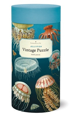 Cavallini Papers & Co., Inc. Jellyfish 1,000 Piece Puzzle available at The Good Life Boutique