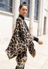 Fabulous Furs Leopard Ruana available at The Good Life Boutique