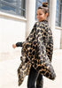 Fabulous Furs Leopard Ruana available at The Good Life Boutique