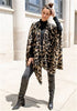 Fabulous Furs Leopard Ruana available at The Good Life Boutique