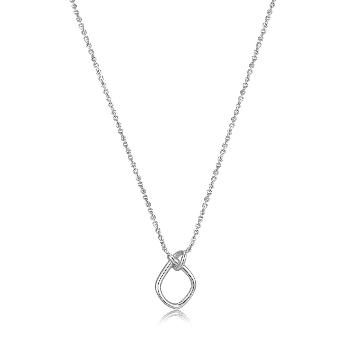 ANIA HAIE ANIA HAIE - Silver Knot Pendant Necklace available at The Good Life Boutique