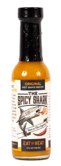 The Spicy Shark Original Hot Sauce available at The Good Life Boutique
