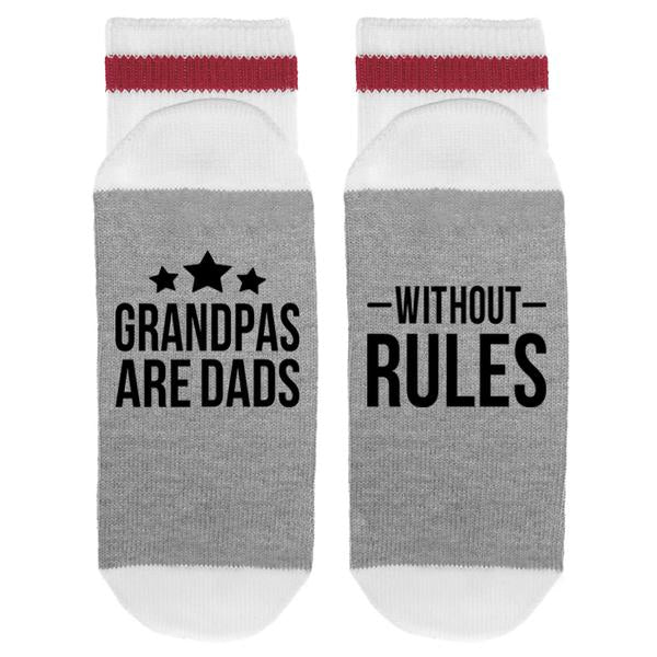 Sock Dirty To Me Mens - Grandpas Are Dads Without Rules - Socks available at The Good Life Boutique