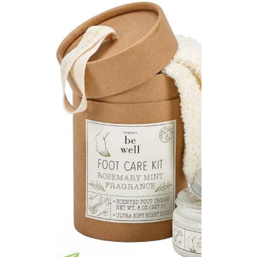 Commonwealth Soap & Toiletries Rosemary Mint Foot Care Kit available at The Good Life Boutique
