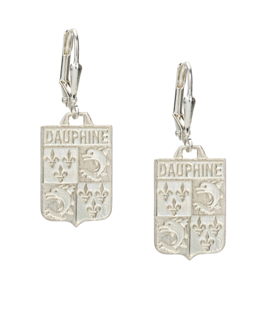French Kande French Kande Dauphine Earrings Silver available at The Good Life Boutique