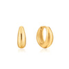 ANIA HAIE ANIA HAIE - Gold Luxe Huggie Hoop Earrings available at The Good Life Boutique