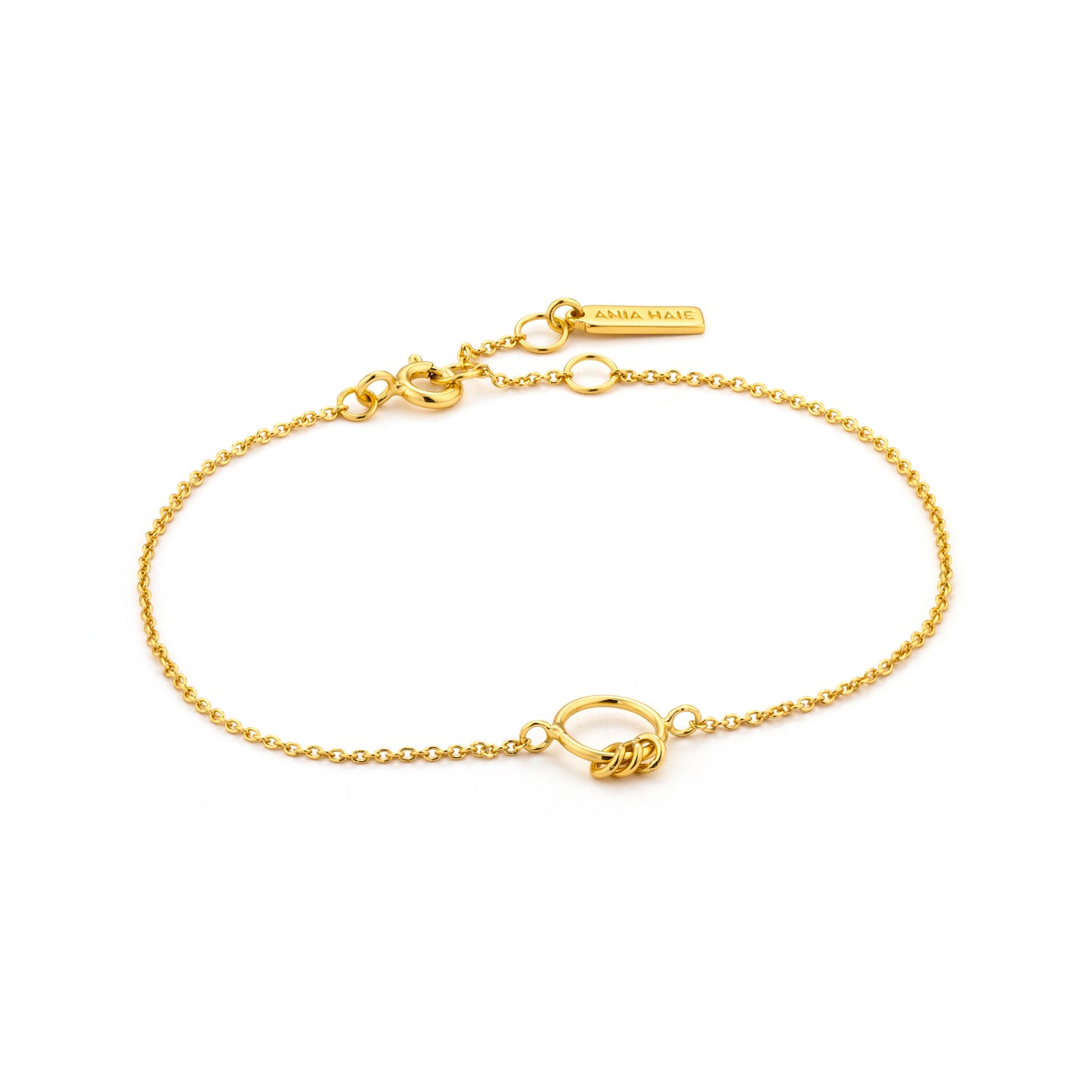 ANIA HAIE ANIA HAIE - Gold Modern Circle Bracelet available at The Good Life Boutique
