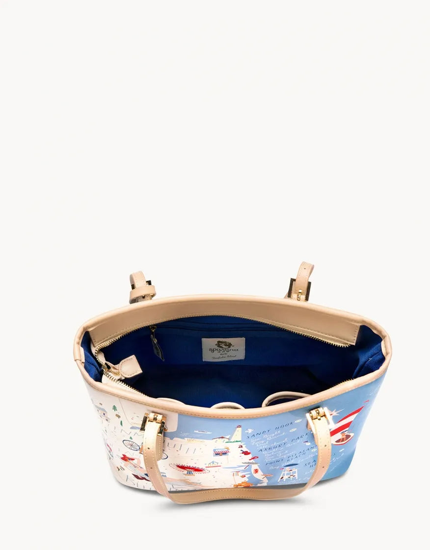 Spartina Spartina Down The Shore Small Tote - With Zipper available at The Good Life Boutique