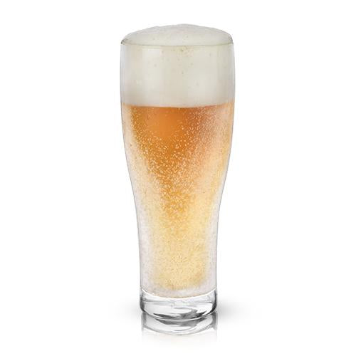 True Brands Viski Glacier Double-Walled Chilling Beer Glass available at The Good Life Boutique
